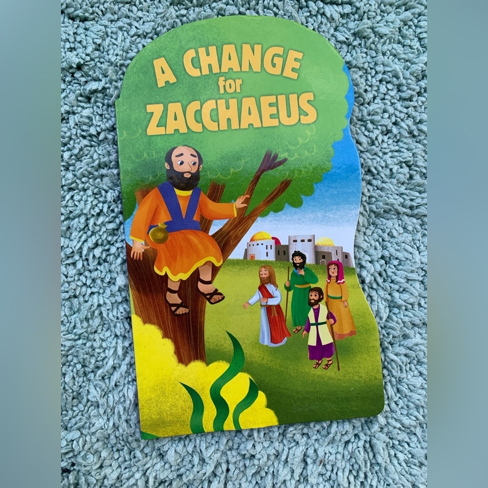 A Change for Zacchaeus Children's Book - Picture 2 of 3